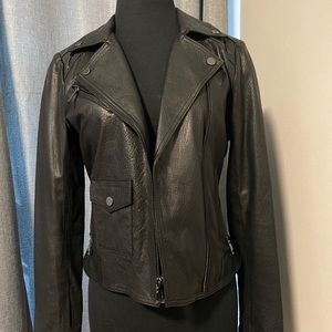 BCBG leather jacket